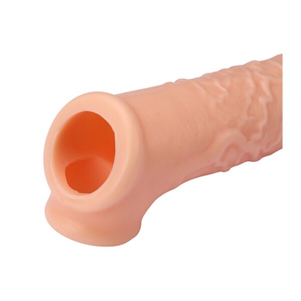 21690 REALSTUFF EXTENDER WITH BALL STRAP 6.5” PROLUNGA FALLICA PER IL PENE IN SILICONE COLOR CARNE 16,5 CM