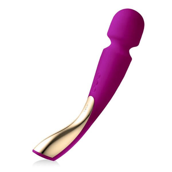 LELO SMART WAND 2 MASSAGER LARGE DEEP ROSE MASSAGGIATORE DESIGN ERGONOMICO RICARICABILE