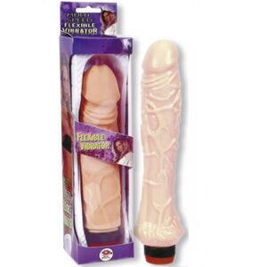 13033 FLEXIBLE FALLO REALISTICO VIBRANTE 9" FLESH COLOR