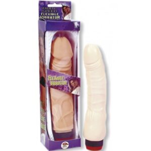 13016 FLEXIBLE FALLO REALISTICO VIBRANTE 8" FLESH COLOR