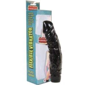 13179 FLEXIBLE FALLO REALISTICO VIBRANTE 8" BLACK COLOUR