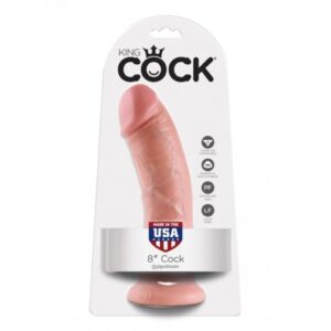 PD550321 KING COCK 8" COCK FLESH