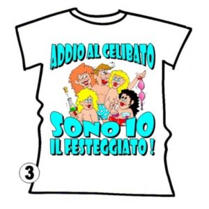 GAD-CEL13030 03 SESSO PER GIOCO T-SHIRT PARTY ADDIO AL CELIBATO 03