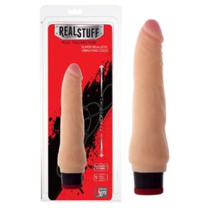 20629 REALSTUFF FALLO REALISTICO VIBRANTE CON VELOCITÀ REGOLABILE COLOR CARNE 7.5”