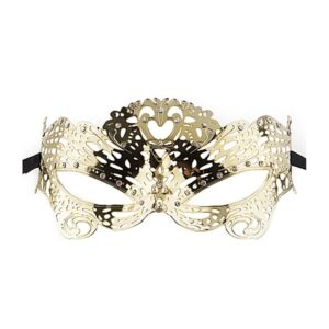 OU128GLD BUTTERFLY MASQUERADE MASK – GOLD Mascherina farfalla veneziana!