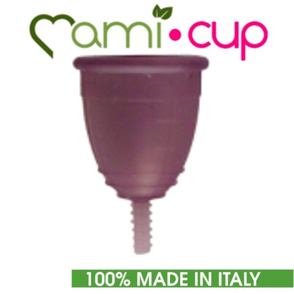 MAMICUP COPPETTA MESTRUALE LILLA 100% SILICONE MEDICALE MADE IN ITALY TAGLIA L