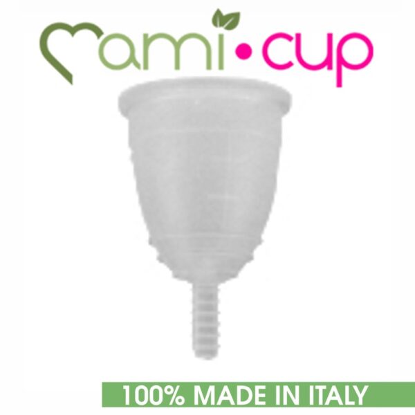 MAMICUP COPPETTA MESTRUALE ROSA 100% SILICONE MEDICALE MADE IN ITALY TAGLIA M