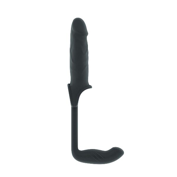 SON034GRYN.34 – STRETCHY PENIS EXTEN AND PLUG – GREY