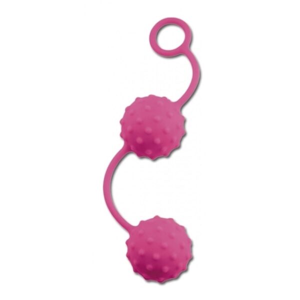 20125 LITTLE FRISKY PINK PALLINE VAGINALI IN SILICONE ROSA