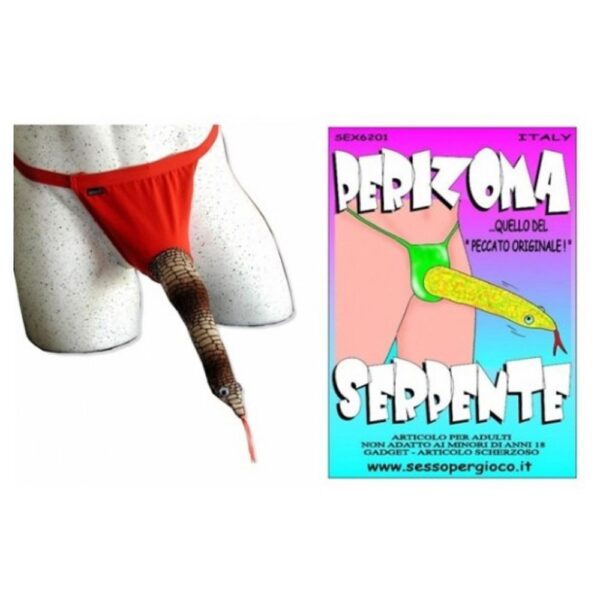 SEX6201 PERIZOMA UOMO SERPENTE UMOR