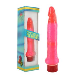 13066 PERFECT PLEASURES FALLO REALISTICO ANALE VIBRANTE 5" RED COLOUR