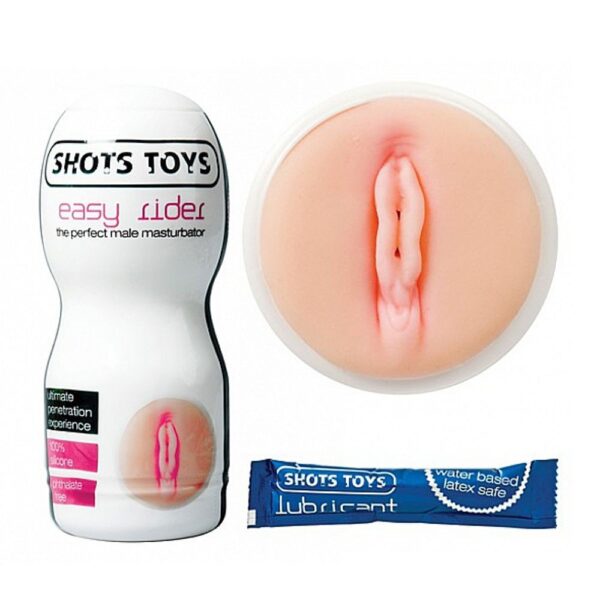 SHOT44016 EASY RIDER VAGINAL 100% SILICONE MEDICALE