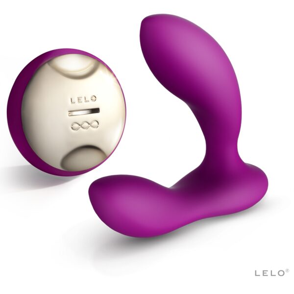 D-205254 LELO HUGO PROSTATE MASSAGER DEEP ROSE