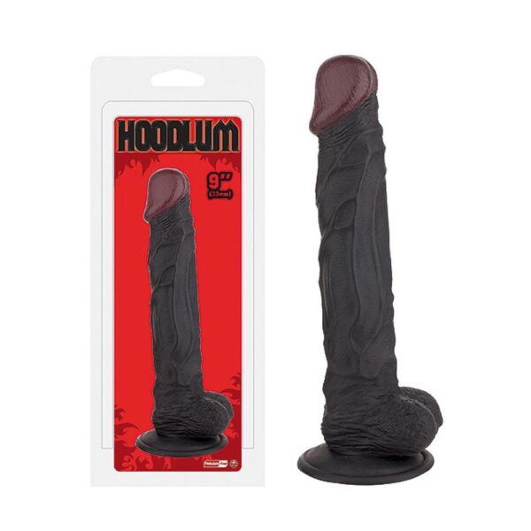 55078172 HOODLUM REALISTIC DONG CA. 23.0CM BLACK