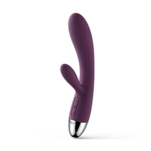 SVAKOM ALICE PURPLE VIBRATORE SILICONE RICARICABILE USB