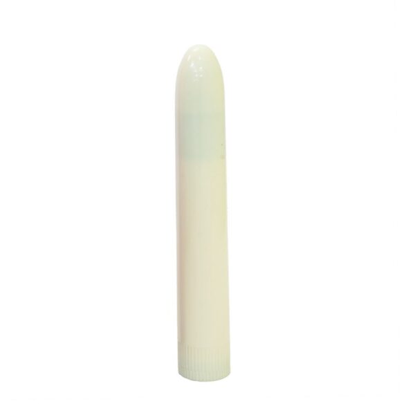 SUPER SLICK VIBRATOR WEISS VIBRATORE ANALE VAGINALE CLASSICO BIANCO 17,5 CM