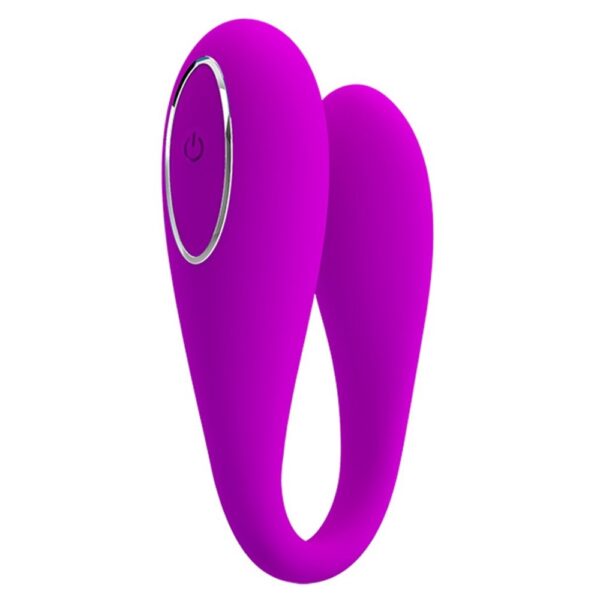 6066 PRETTY LOVE AUGUST VIBRATORE DI DESIGN IN SILICONE FUXIA RICARICABLE USB CON APP SMARTPHONE CONTROL