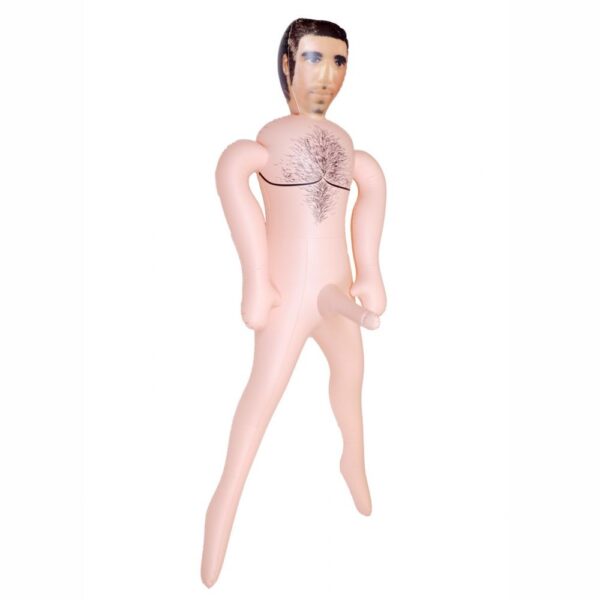 PLUMBER LOVE DOLL BAMBOLO GONFIABILE UOMO BIANCO IDRAULICO SUPERDOTATO 20 CM