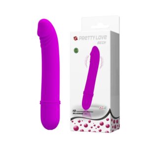 PRETTY LOVE BECK MINI VIBRATORE 10 FUNZIONI IN SILICONE VIOLA