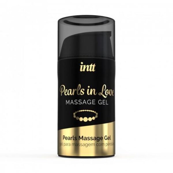 INTT PEARLS IN LOVE SET MASSAGE GEL DA MASSAGGIO E COLLANA DI PERLE 15 ML