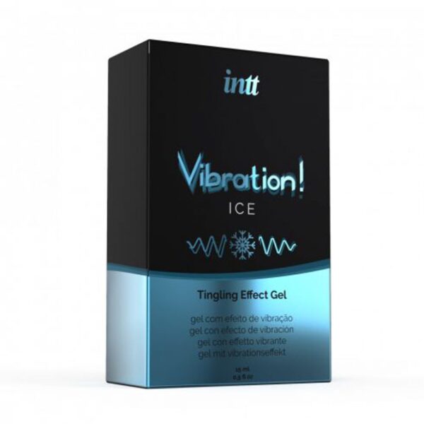 INTT VIBRATION ICE FROST VIBRATORE LIQUIDO GEL AROMA MENTA 15 ML