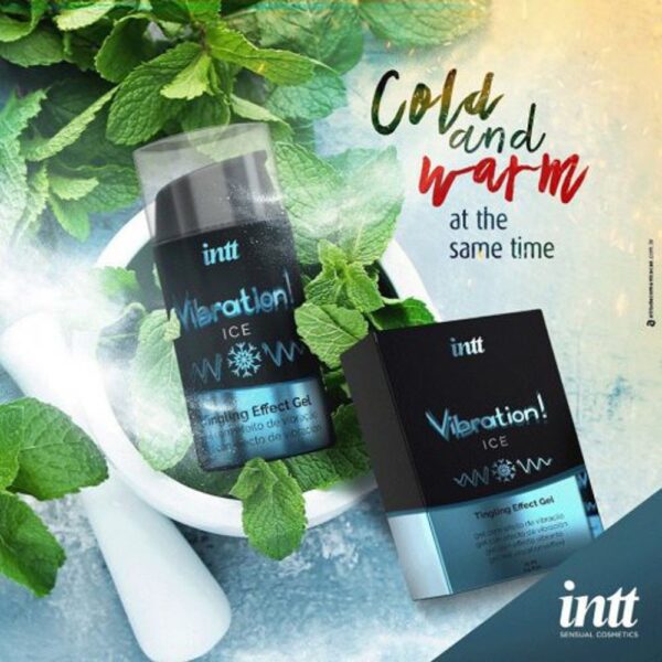 INTT VIBRATION ICE FROST VIBRATORE LIQUIDO GEL AROMA MENTA 15 ML