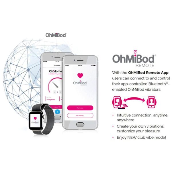 KIIROO OHMIBOD ESCA2 CONNEXION VIBRATORE CON CONTROLLO TRAMITE APPL SMARTHPHONE